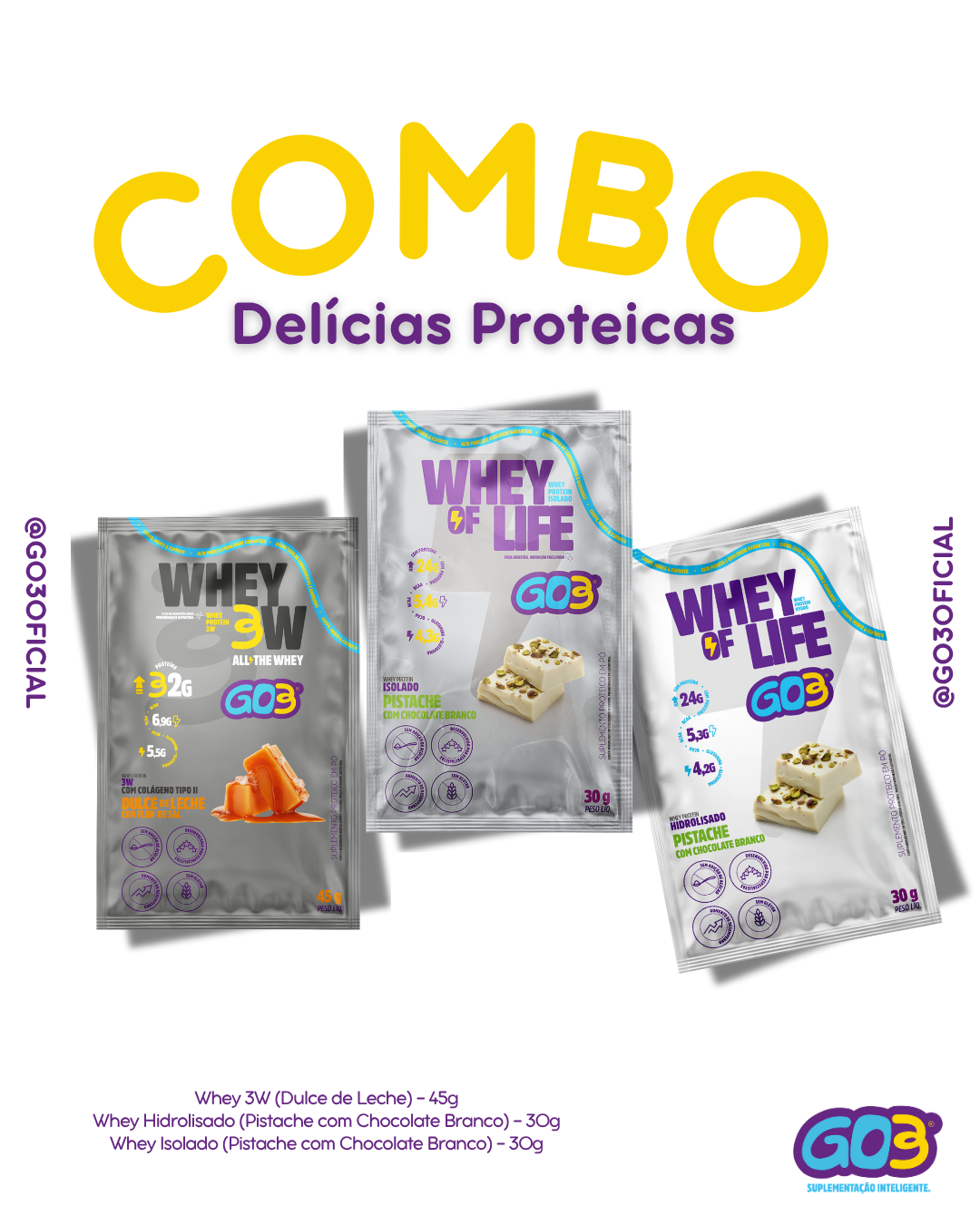 Combo Delícias Proteicas