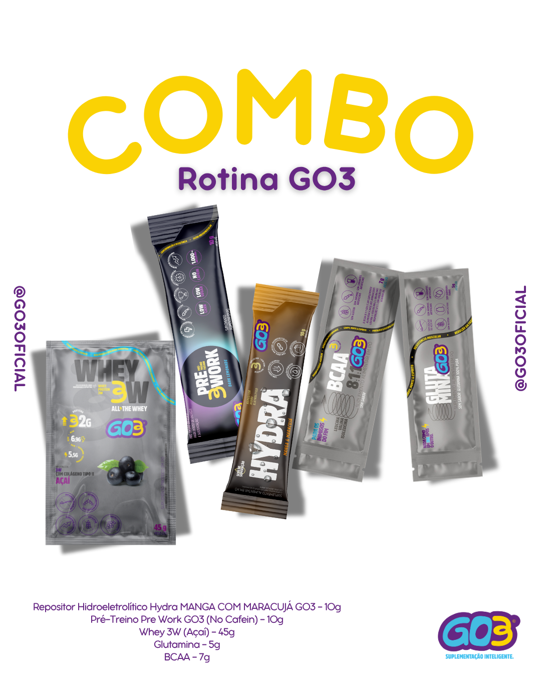Combo Rotina GO3