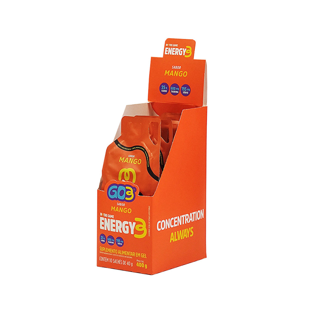 CARBOGEL ENERGY GO3 - MANGO - DISPLAY 10 UNIDADES