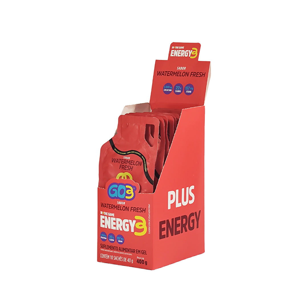 CARBOGEL ENERGY GO3 - WATERMELON FRESH - DISPLAY 10 UNIDADES