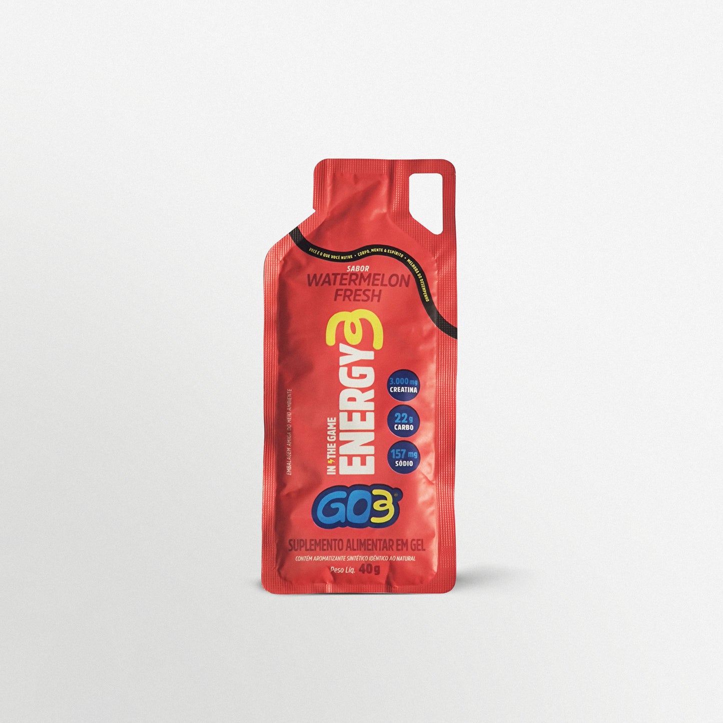 CARBOGEL ENERGY GO3 - WATERMELON FRESH - DISPLAY 5 UNIDADES
