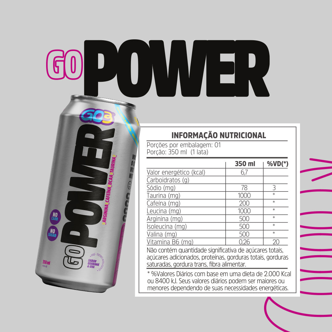 BEBIDA GOPOWER GO3