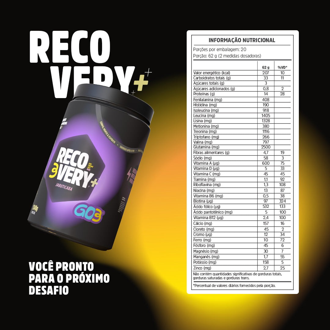RECOVERY PLUS + GO3