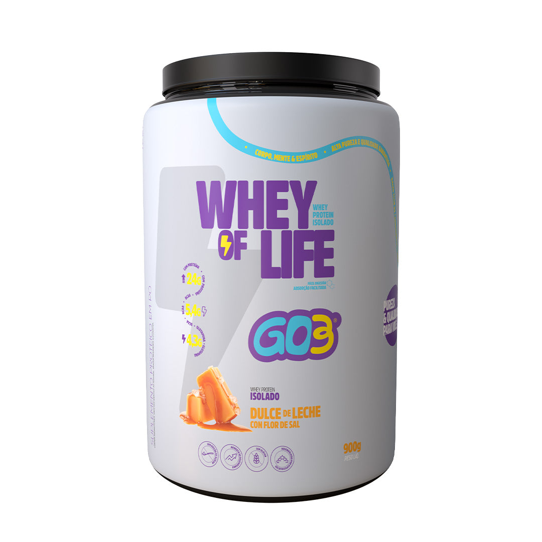 WHEY PROTEIN ISOLADO GO3 - 900 g