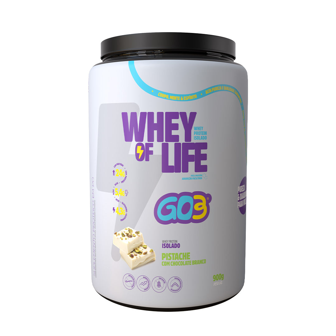WHEY PROTEIN ISOLADO GO3 - 900 g