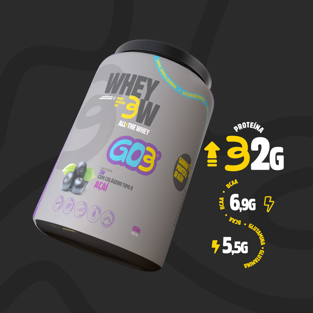 WHEY PROTEIN 3W GO3 - 450 G