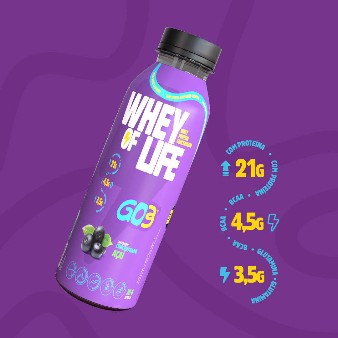 WHEY PROTEIN CONCENTRADO GARRAFA GO3