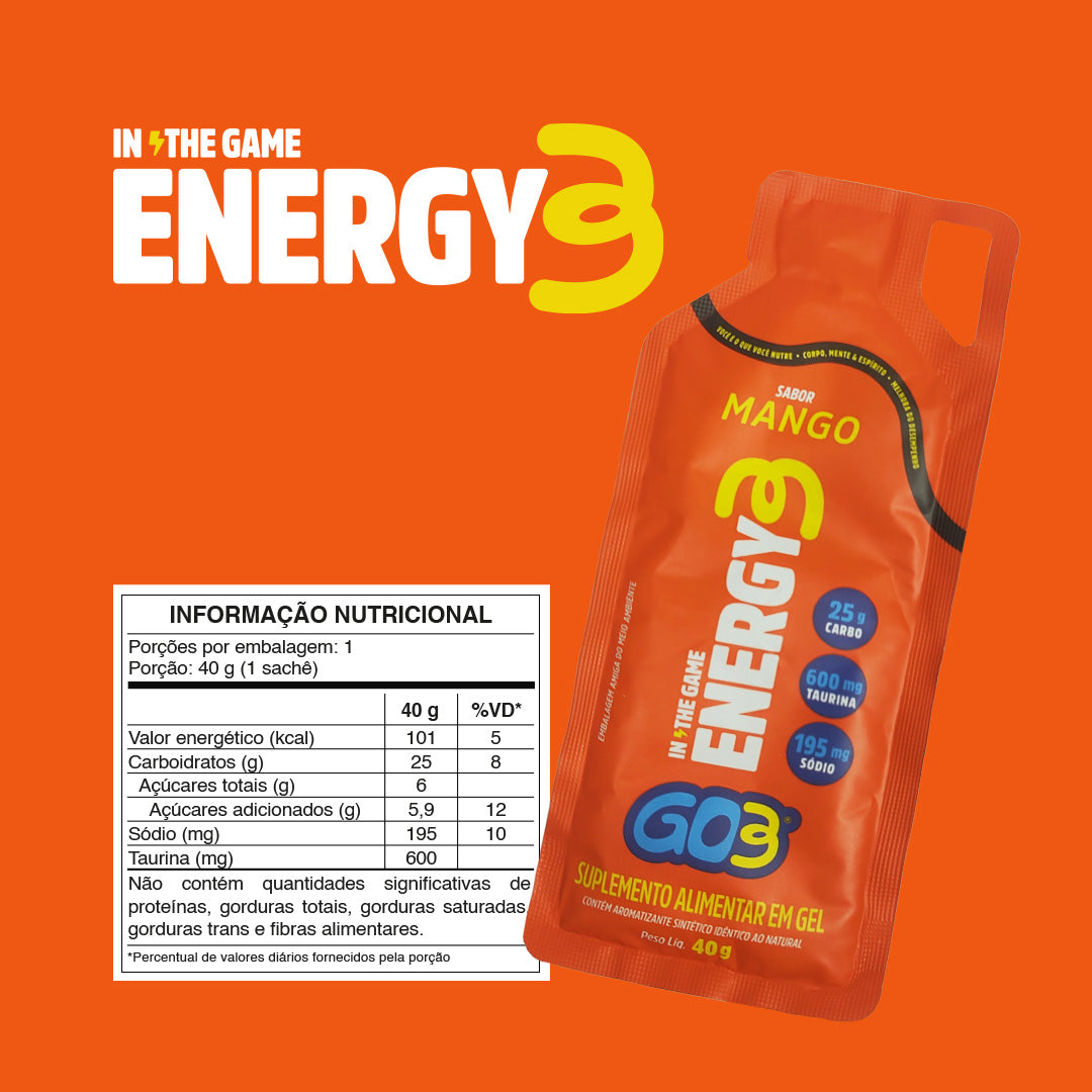 CARBOGEL ENERGY GO3 - MANGO - 1 UNIDADE