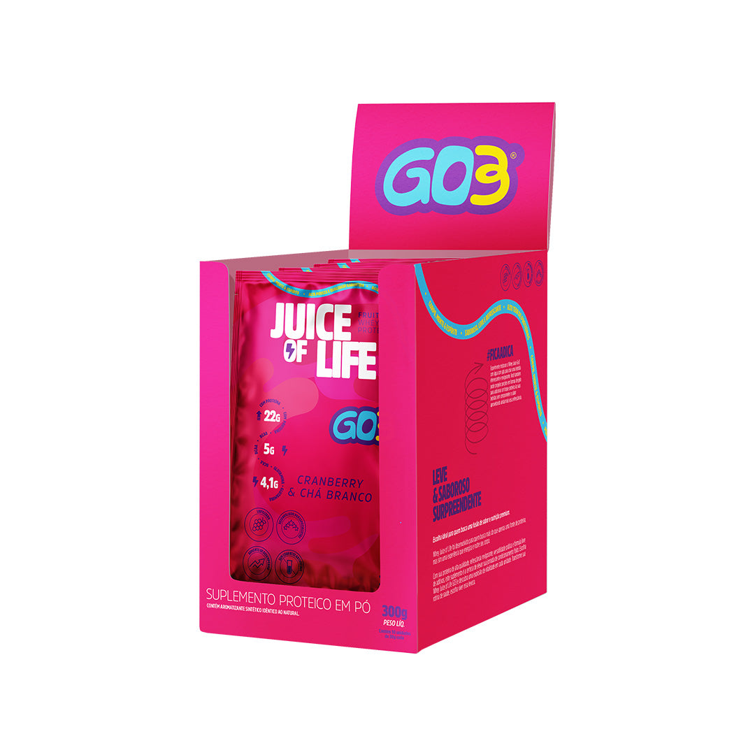 WHEY PROTEIN JUICE GO3 - 10 SACHËS