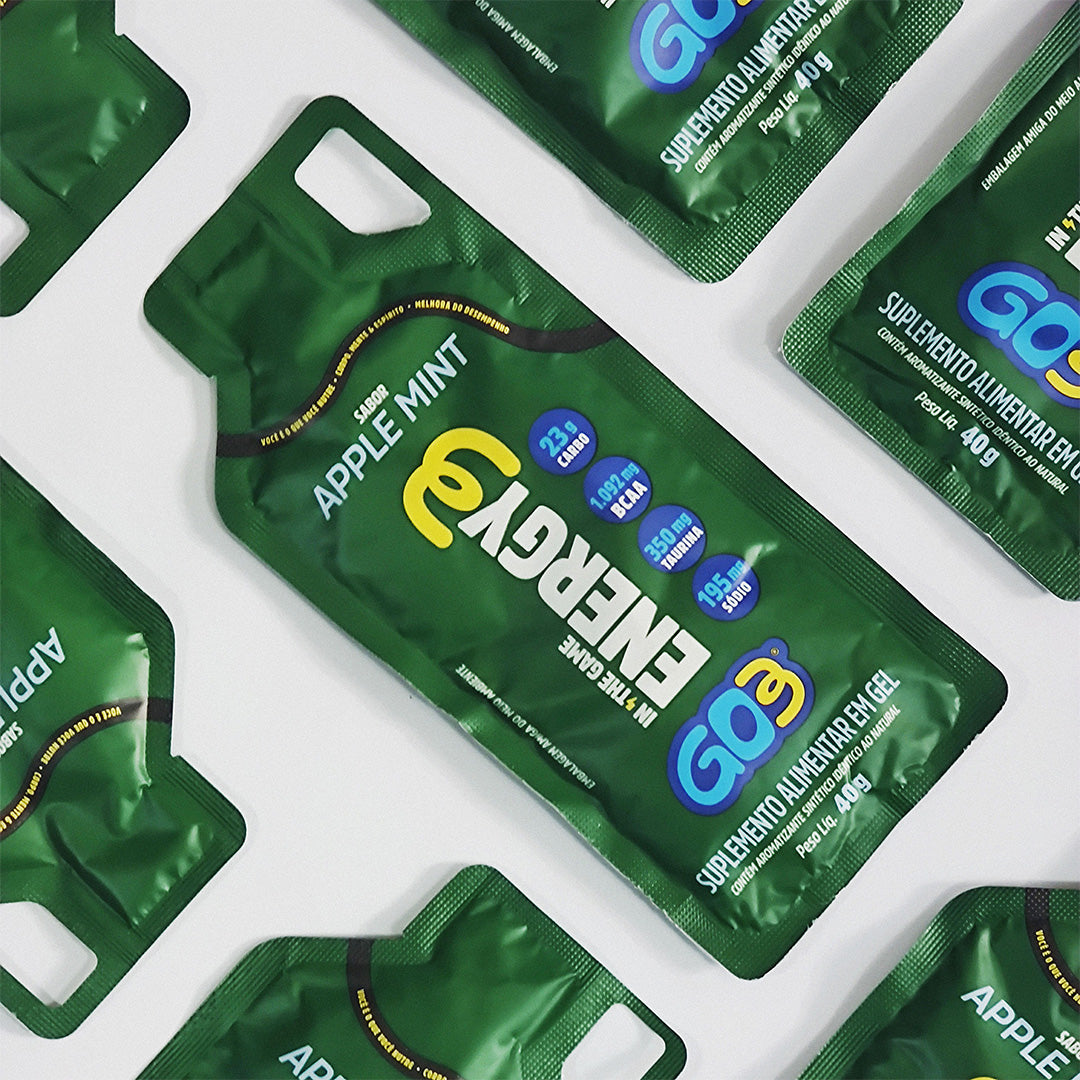 CARBOGEL ENERGY GO3 - APPLE MINT - DISPLAY 5 UNIDADES