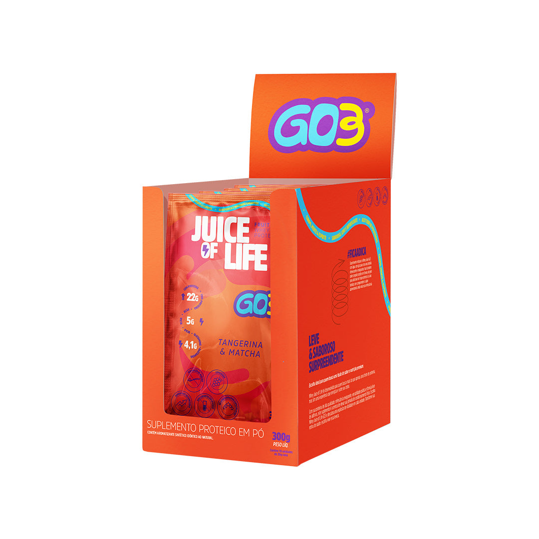 WHEY PROTEIN JUICE GO3 - 10 SACHËS