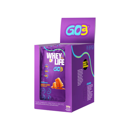 WHEY PROTEIN CONCENTRADO DISPLAY 10 SACHÊS GO3