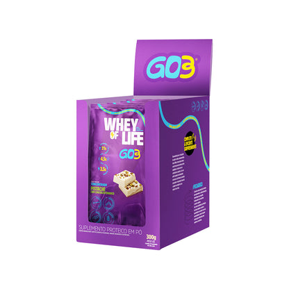 WHEY PROTEIN CONCENTRADO DISPLAY 10 SACHÊS GO3