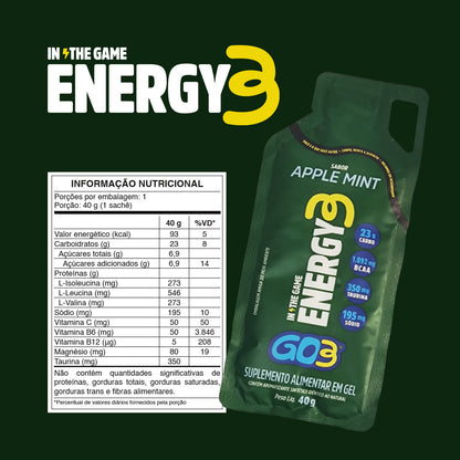 ENERGY3 GO3 - 5 UNIDADES - APPLE MINT