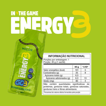 ENERGY3 GO3 - 10 UNIDADES - MELON