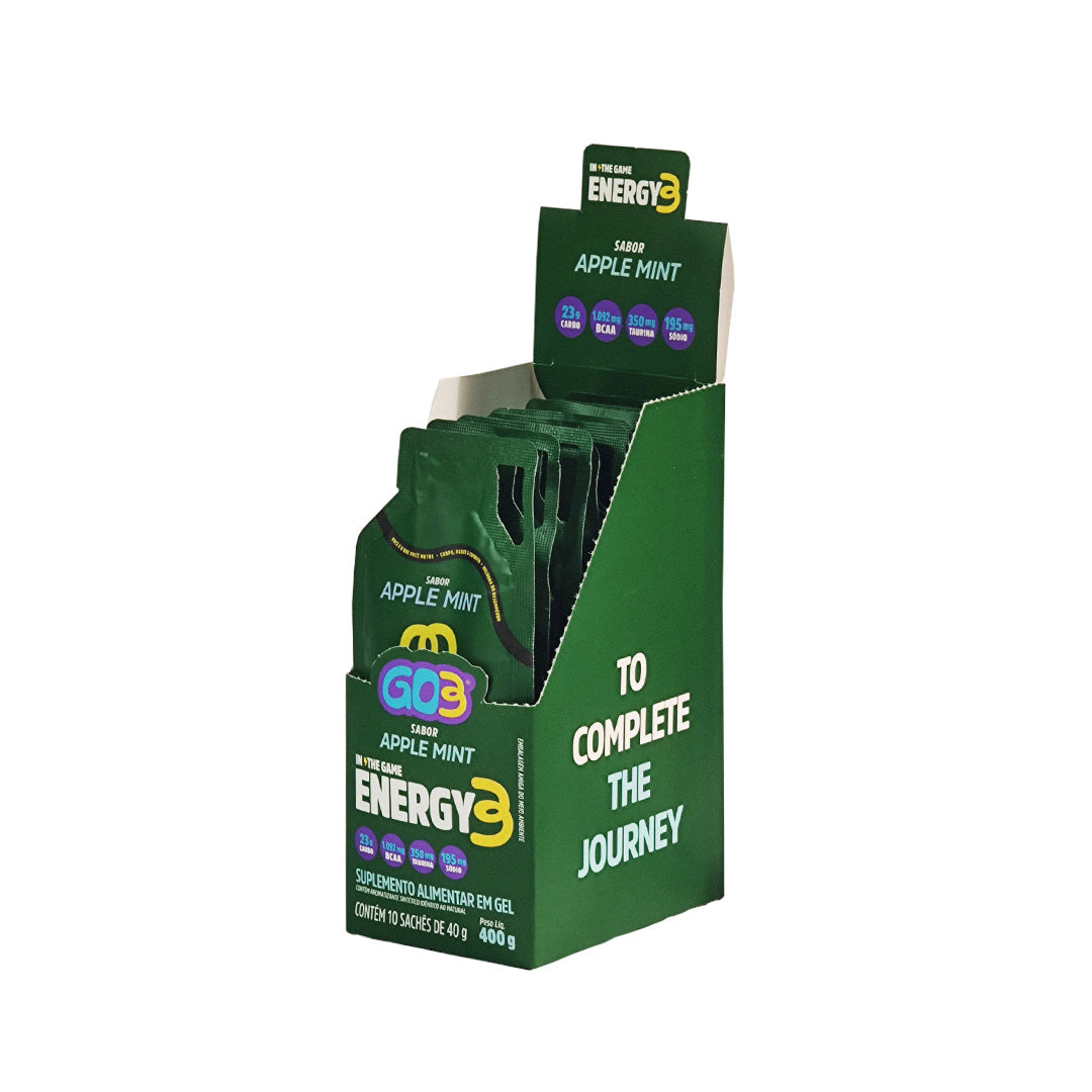 ENERGY3 GO3 - 10 UNIDADES - APPLE MINT