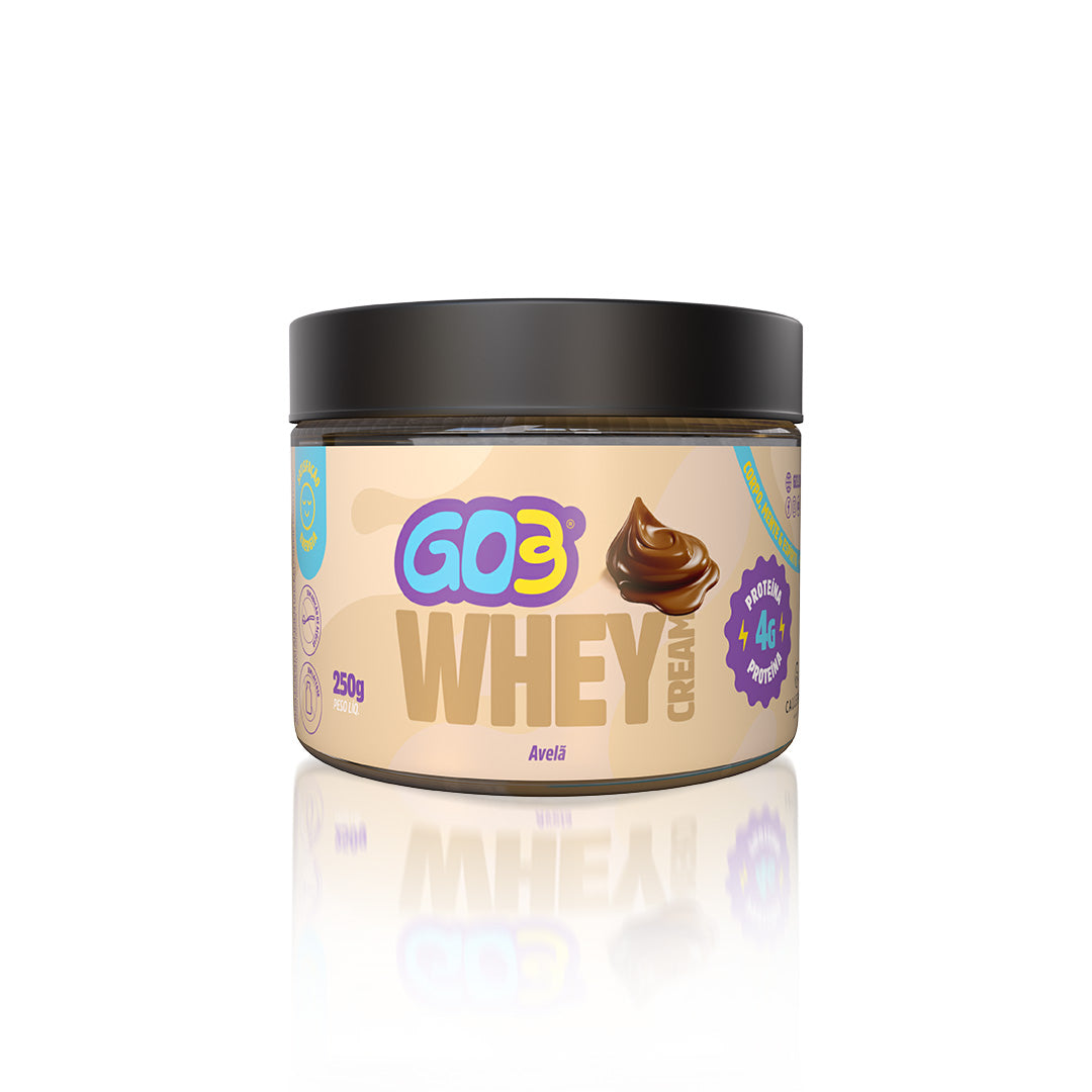 WHEY CREAM PROTEICO GO3 - 250 G