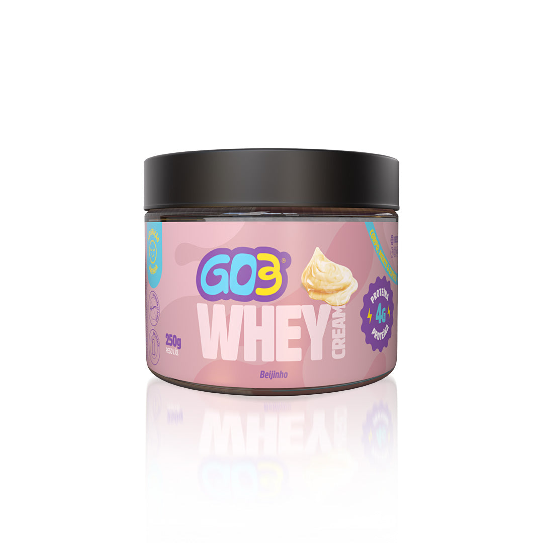 WHEY CREAM PROTEICO GO3 - 250 G