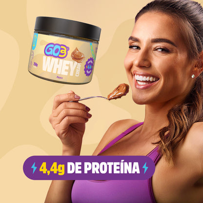 WHEY CREAM PROTEICO GO3 - 250 G