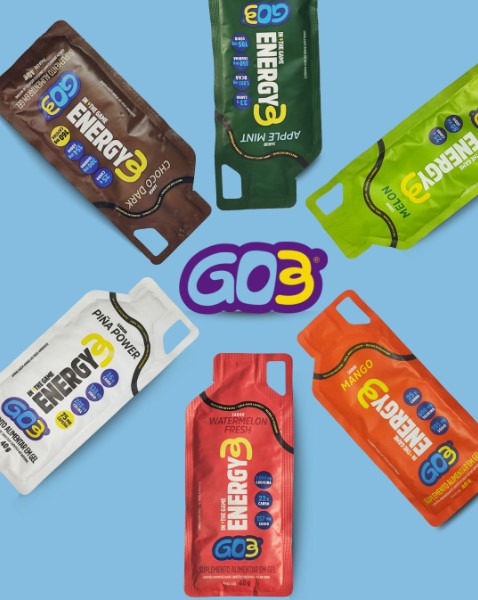 Kit Carbogel ENERGY GO3 6 Sachês
