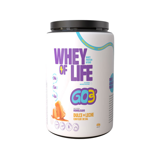 WHEY PROTEIN HIDROLISADO GO3 - 450G