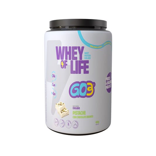 WHEY PROTEIN ISOLADO GO3 - 450 G