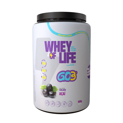WHEY PROTEIN ISOLADO GO3 - 900 g