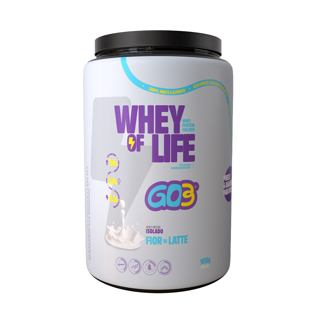 WHEY PROTEIN ISOLADO GO3 - 900 g