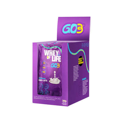 WHEY PROTEIN CONCENTRADO DISPLAY 10 SACHÊS GO3