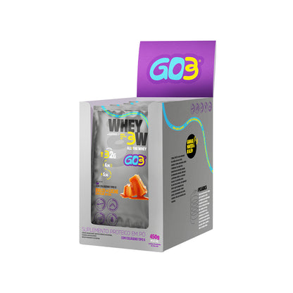 WHEY PROTEIN 3W DISPLAY 10 SACHËS GO3